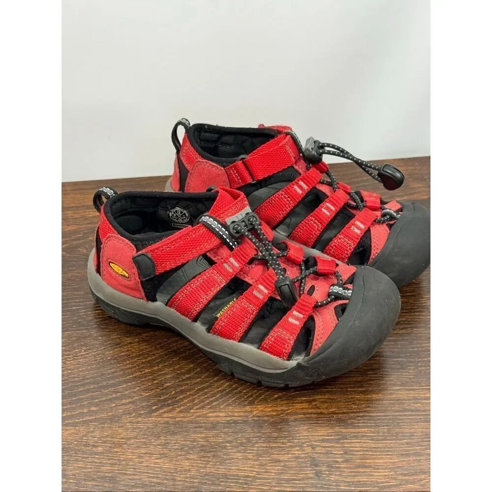 Keen boys red sandal size 12